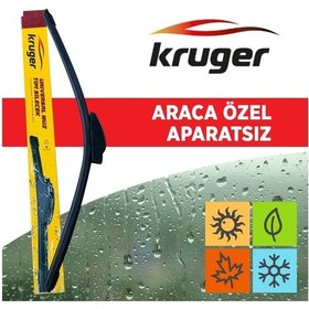 Resim Kruger Araca Özel Ford Fiesta Muz Silecek Takımı 650/380 2008-20 