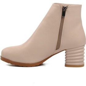 Resim Pierre Cardin Pc-52524 Krem İçi Polarlı Kadın Topuklu Bot 001 