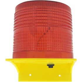 Resim Padalink Js01 Yeni Nesil 8 Led Kırmızı Flaşlı Güneş Enerjili Uyarı Lambası - Ip65 Su Geçirmez, 500-1000m Görünürlük, Trafik İnşaat Balıkçılık Kullanıma Uygun 