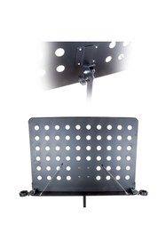 Resim Powermaster Magıcvoıce Mv-19498 70cm-140cm Çift Mikrofon Tutacaklı Nota Sehpası (SEHPA UNUTMA) 