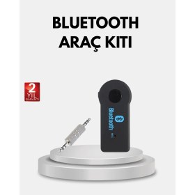 Resim Car Bluetooth Aux Oto Mp3 Player Kablosuz Müzik ve Görüşme Cihazı 