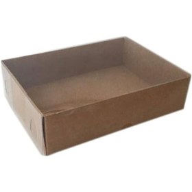 Resim Asetat Kapaklı Karton Kutu 9X12X3 Cm (25 Adet) Kraft 