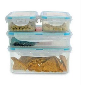 Resim Geseus Moonstar Mlock Set Hava Geçirmez Saklama Kabı 4 Parça ST-168 