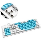 Resim Wholesale00 Bıojee B104 Kahverengi Mekanik Oyun Klavyesi - 104 Tuşlu, Usb Kablo, Mavi Beyaz, Çatışmasız, Rgb Arka Işık 