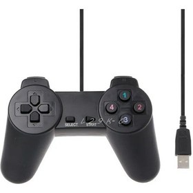 Resim Usb 2.0 Kablolu Multimedya Gamepad Oyun Joystick Joypad Dizüstü Bilgisayar Pc Için Kablolu Oyun Denetleyicisi 