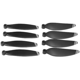 Resim Geekyou Djı Mavic Mini 2 İçin 2 Çift Gümüş Kenarlı Helisikopter Pervanesi - Yüksek Dayanıklı Pc Malzeme, Sessiz Uçuş, Güçlü Itme Kuvveti 