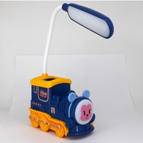 Resim Genel Markalar IŞIKLI ŞARJLI KALEMLİKLİ TREN ÇOCUK MASA LAMBASI 