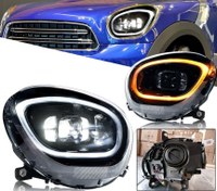Resim Mini Cooper Ön Far Takımı Led (Halojenden DÖnüşüm) 2010 Sonrası Uyumlu 