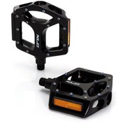 Resim Xlc Bmx Pedal Reflektörlü Siyah Cr-mo 9/16" Vp-559 