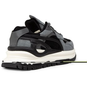 Resim Deery Kadın Hakiki Süet Siyah Sneaker Ayakkabı 