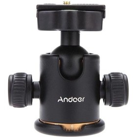 Resim Andoer D1032 Alüminyum Alaşımlı Bilyalı Top Kafa 