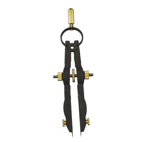Resim 3 cm Hassas Pergel | Dayanıklı Metal Çizim Aracı - Hassas Çizimler İçin İdeal 