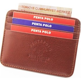 Resim Polo W Club Penta Polo Hakiki Deri Mini Kartlık Cüzdan (463546010) 