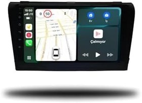 Resim MarTechno Android Multimedya 4GB RAM 64GB Hafıza Mazda 3 2004-2009 ile uyumlu 