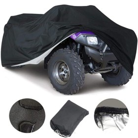Resim AutoZEL Hussar 110 Off Roar Siyah Atv Brandası Örtüsü 