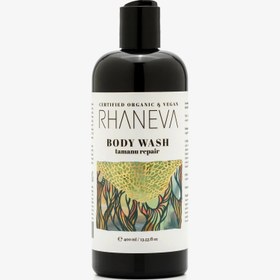Resim Hassas Ciltler için Sülfatsız Aromaterapik Duş Jeli, Organik ve Vegan Sertifikalı, 400 ml | RHANEVA 