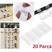 Resim BRC Desing Kablo Sabitleyici Klips Seti 20 Adet 