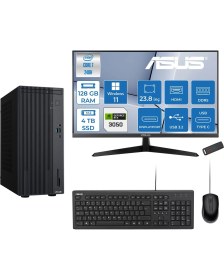 Resim Asus Expertcenter P500MV Intel® Core™ Ultra 7 240H 5.2ghz Aı 128GB Ddr5 4tb SSD 23.8"120Hz 6GB/RTX3050 WIN11HOME Mini Tower Masaüstü Bilgisayar D724016512B0D23H40+ZETTAUSBBELLEK 