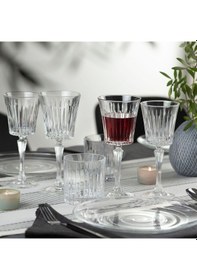 Resim Rcr Timeless 6'lı Kadeh 300 Ml Şeffaf 