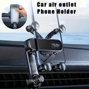 Resim Ayarlanabilir Araba Hava Vantili Tutucu, ABS Cisimci Telefon Tutucu, 360° Dönebilen, Su Geçirmez Olmayan, Evrensel Araç Uyumlu, Mini Karikatür Pim için, Navigasyon ve Elsiz Aramalar için Mükemmel, Noel ve Şükran Günü Hediyeleri için İdeal 