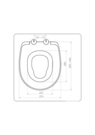 Resim Nkp Klozet Kapağı Unıversal Çocuk Adaptörlü 