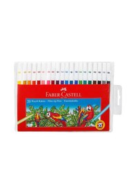 Resim Faber Castell Keçeli Kalem 20li - 2 Paket 