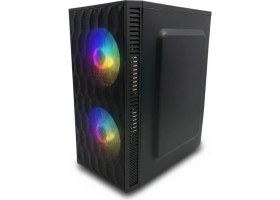 Resim Bugatek BG2FNGM0 Çift Fanlı USB 3.0 Micro-Atx Rgb Bilgisayar Kasası 
