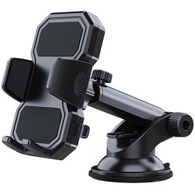 Resim Cbtx Araba Dashboard Ön Cam Montaj Ayarlanabilir Telefon Tutucu Teleskopik Kol Vantuz Braketi 