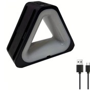 Resim Cordial Switch 2 Siyah Sol Sağ Oyun Kulakları Şarj Docku 4 Kontrol Cihazı Şarj Istasyonu Usb Type C 7 Rgb Işık Modu 