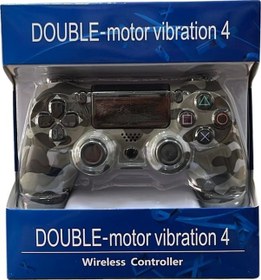 Resim Glrtech P4b Kablosuz Oyun Kolu Double Motor Titreşimli Şarj Edilebilir Ps4 Uyumlu 