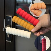 Resim 1/2/4/6 adet Kalın Basit Anti-çarpışma Kapı Durdurucu - 13.5*3cm/Küvet, Yatak Odası, Oturma Odası, Pencere Yumuşak Geri Dönüş Anti-statik Kapı Durdurucu - EVA Malzeme, Noel, Yeni Yıl Özel Seçim Hediyesi, Kolay Kurulum - Tekrar Kullanılabilir - Duvarlar İçin Daha İyi Koruma 