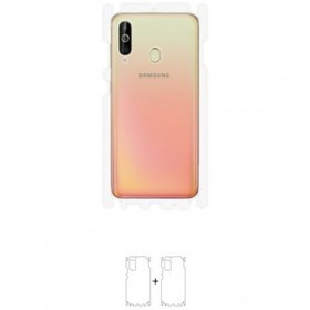 Resim Galaxy A60 Arka Yan Koruyucu Darbe Emici Poliüretan Film Amerika Üretimi 