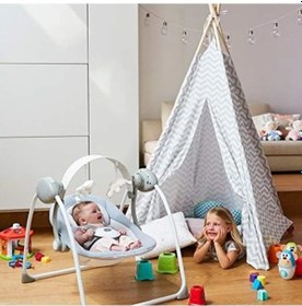 Resim Salıncak, Relax & Play Modeli, Cool Grey Renk Seçeneği 