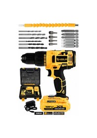 Resim Assur 12V Metal Şanzıman Çift Akülü Bakır Sargı Şarjlı Matkap Akülü Vidalama 