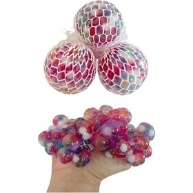 Resim Beyin Stres Oyuncağı Antistres Topu Sukuşi Slime Top 3 Adet 