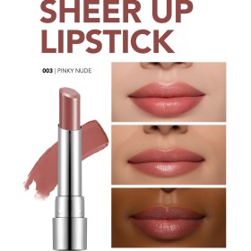 Resim Sheer Up Yarı Saydam Renk Veren Nemlendirici Stick Parlak Ruj (003 Pinky Nude) 8682536012010 