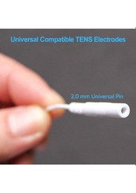 Resim TıpTeknikMarket 10 Paket, 40 Adet Tens Elektrod Pedi 5x5 cm Extra Güçlendirilmiş Dayanıklı Köpük Yüzey 