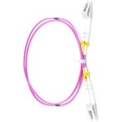 Resim FİBER PATCH CORD LC-LC MM DUPLEX 50/125 OM4 1 MT 
