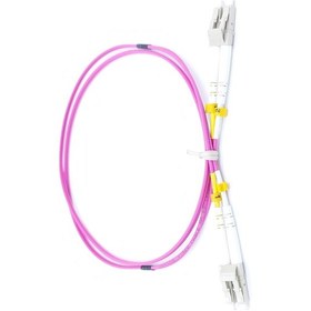 Resim FİBER PATCH CORD LC-LC MM DUPLEX 50/125 OM4 1 MT 