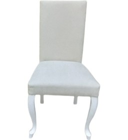 Resim Bengimobilya Sandalye Giydirme Terletmez Keten Kumaş Kayın Torna Aslan Ayak Pa 