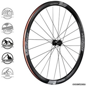 Resim Fsa Vision Team35 Disk Centerlock Yol Jant Seti Siyah 