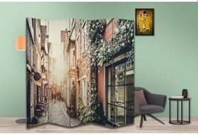 Resim Şehir Temalı Özel Tasarım Paravan Room Divider PRV1010, 180 x 180 