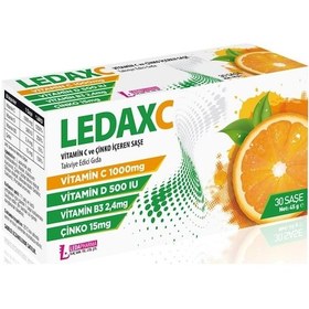 Resim Gt Ledax Vitamin C 30 Saşe 