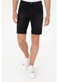 Resim U.s. Polo Assn. Erkek Siyah Şort Jean 50304344-dn0027 Siyah 