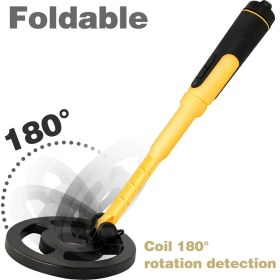 Resim Su Altı Altın Metal Dedektörü 180' Hareketli Başlık Ip-68 Ylw USB Sarjlı 