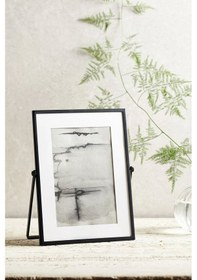 Resim Ince Siyah Şövale Çerçevesi, 4x6 Inç Fotoğraflar Için Şık Tasarım 