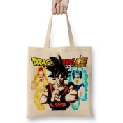 Resim Baskı Dükkanı Dragon Ball Super Bez Çanta Uzun Saplı 