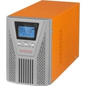 Resim Makelsan Powerpack Se 1kva 5-10DK 2X12V/7AH 1f/1f Online Ups MU01000N11EAV04 