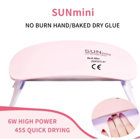 Resim LED Kürleme Lambası, 6W Profesyonel Reçine Kurutucu Manikür ve Pedikür için, USB Güçlü, Dayanıklı Plastik Gövde, Takı Aracı ile Dahili Güç Bankası, Tırnak Sanatı Ekipmanı | Şık Tırnak Sanatı Tasarımı | USB Güçlü Lamba, Tırnak Sanatı Aksesuarı 