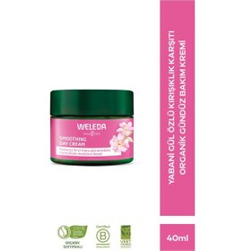 Resim Weleda Yabani Gül Özlü Pürüzsüzleştirici Organik Gündüz Bakım Kremi 40ml 